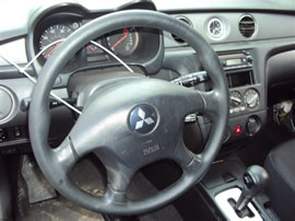 2005 MITSUBISHI OUTLANDER LS, 2.4L, AUTOMATIC, 2WD, COLOR GREEN, STK 143682